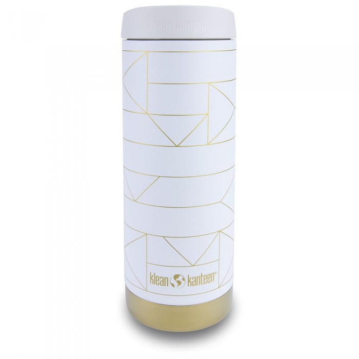 [해외]KLEAN KANTEEN 빨대 Tkwide 0.4L Geometric 4139354210 Gold