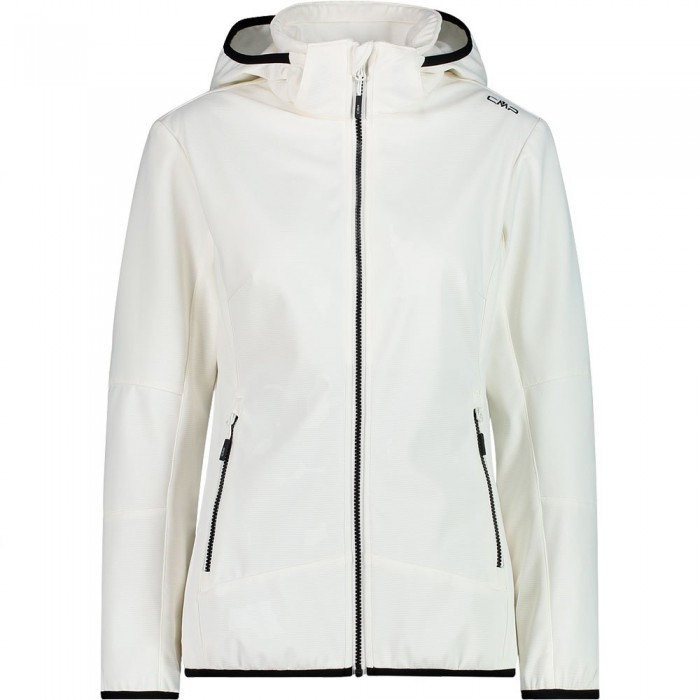 [해외]CMP Zip Hood 32A0456 소프트쉘 자켓 4139208250 White