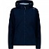 [해외]CMP Zip Hood 32A1416 소프트쉘 자켓 4139208263 Blue Ink / B. Blue