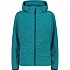 [해외]CMP Zip Hood 32A1416 소프트쉘 자켓 4139208266 Lagoon / Anthracite