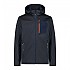 [해외]CMP Zip Hood 32A1737 소프트쉘 자켓 4139202029 B. Blue Melange