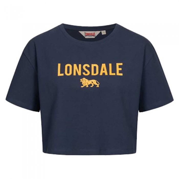 [해외]LONSDALE Moira 반팔 티셔츠 7139293720 Navy / Orange