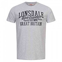 [해외]LONSDALE Dervaig 반팔 티셔츠 7139293698 Marl Grey / Black