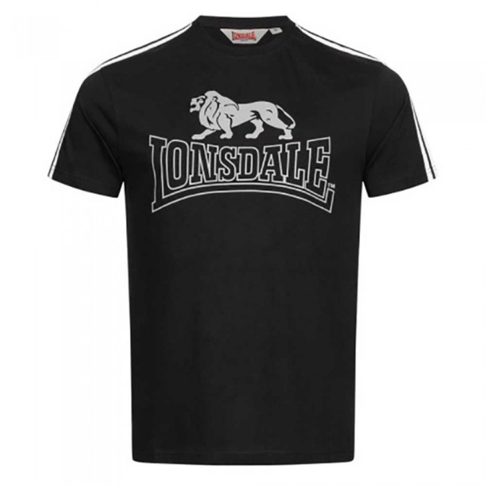 [해외]LONSDALE Piershill 반팔 티셔츠 7139293726 Black / White / Grey