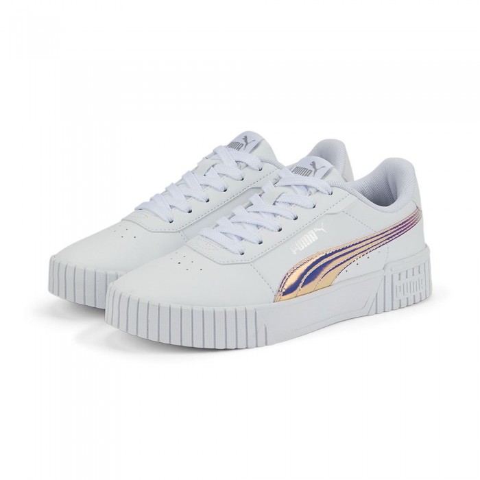 [해외]푸마 Carina 2.0 Holo 걸 트레이너 15139002118 Puma White / Puma Silver