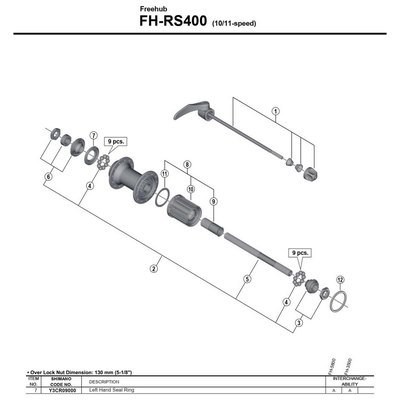 [해외]시마노 왼쪽 FH-6700 1137974276 Silver