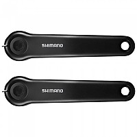 [해외]시마노 스텝s E6100 E-Bike 크랭크 1137974013 Black