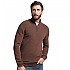 [해외]슈퍼드라이 Studios Merino Henley 스웨터 139358219 Chestnut