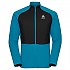 [해외]오들로 Sesvenna Hybrid S-Thermic 지퍼 플리스 4138516615 Stunning Blue / Black