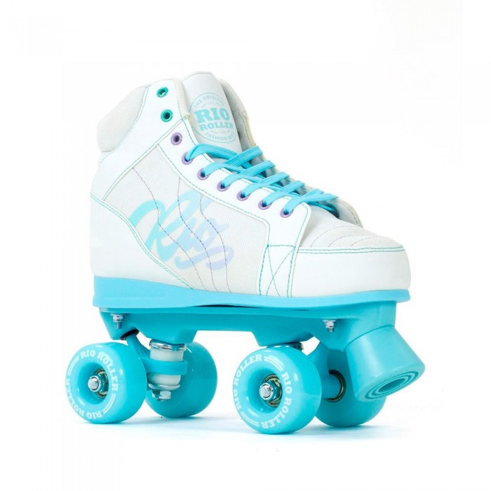 [해외]RIO ROLLER 롤러 스케이트 Lumina 14139365136 White / Blue