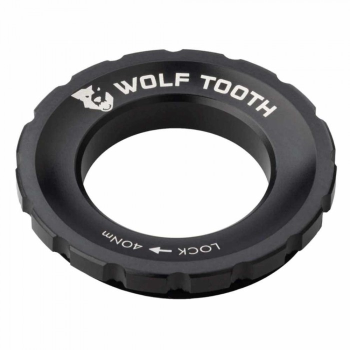 [해외]WOLF TOOTH CNC 센터 락 디스크 잠금 링 1139346377 Black