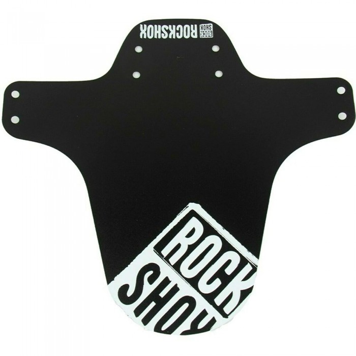 [해외]락샥 MTB A1 숏 집 Tie 머드가드 1138669800 Black / White Logo