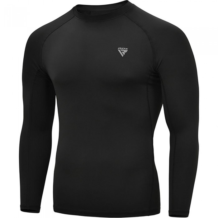 [해외]RDX SPORTS T15 Compression 긴팔 베이스 레이어 1139383962 Black