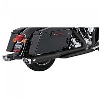 [해외]VANCE + HINES 다양성 Dresser Duals Harley Davidson Ref:46752 9139393534 Black