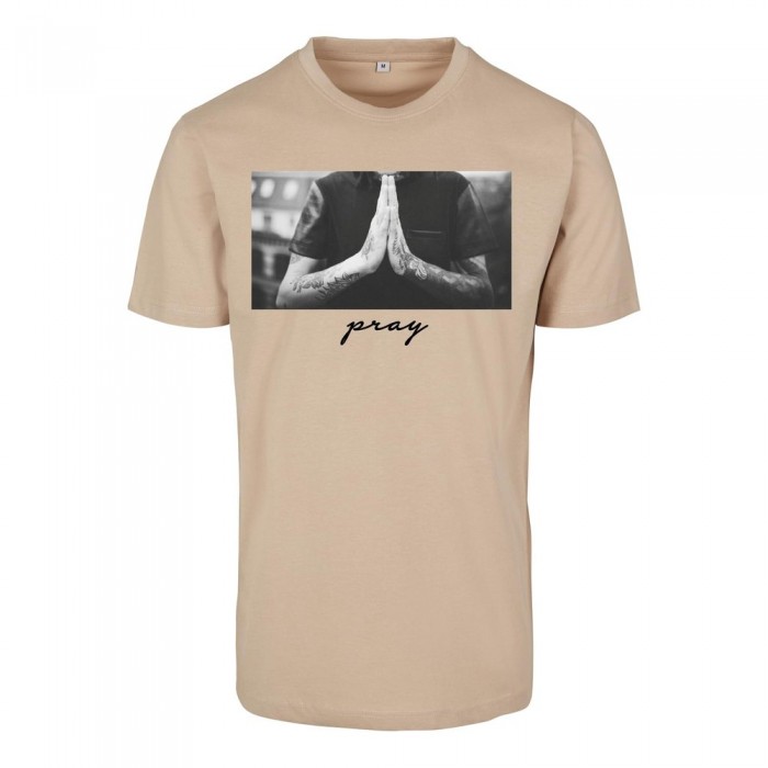 [해외]MISTER TEE Urban Classics Pray 반팔 티셔츠 139341157 Egg Shell