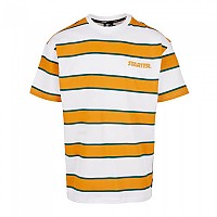 [해외]URBAN CLASSICS 티셔츠 스타터 로고 스트라이프 138559425 White / Yellow