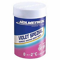 [해외]HOLMENKOL 밀랍 그립 Violet Spezial +0°C/-2°C 45 G 5138784608 Violet