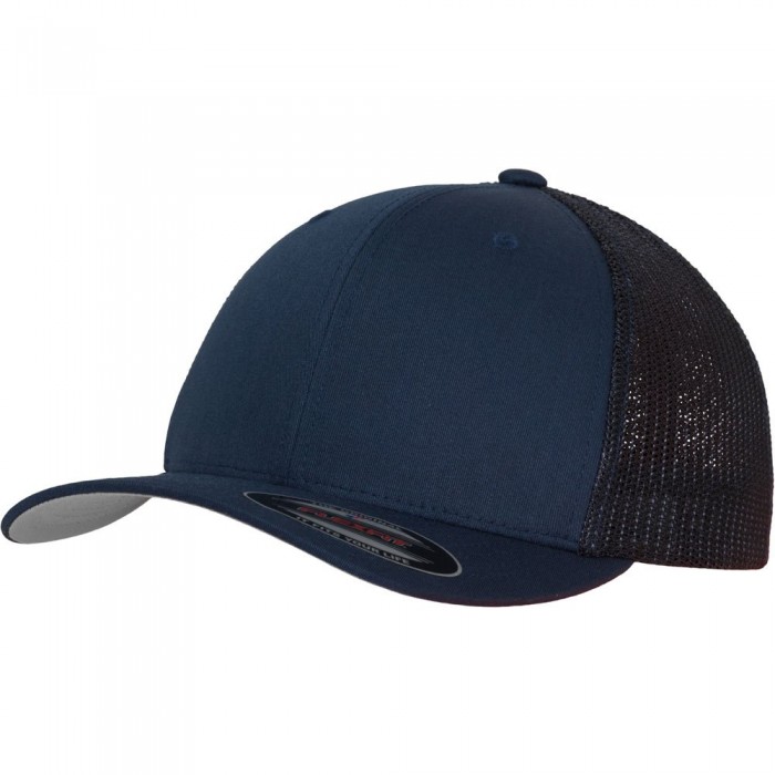 [해외]BRANDIT Flexfit Mesh Trucker 모자 6138023442 Navy