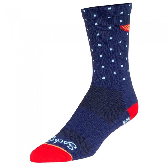 [해외]SOCKGUY Crew 6´´ Ray 양말 1139407029 Blue