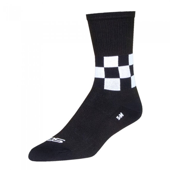 [해외]SOCKGUY SGX 6´´ Speedway 양말 1139407044 Black / White