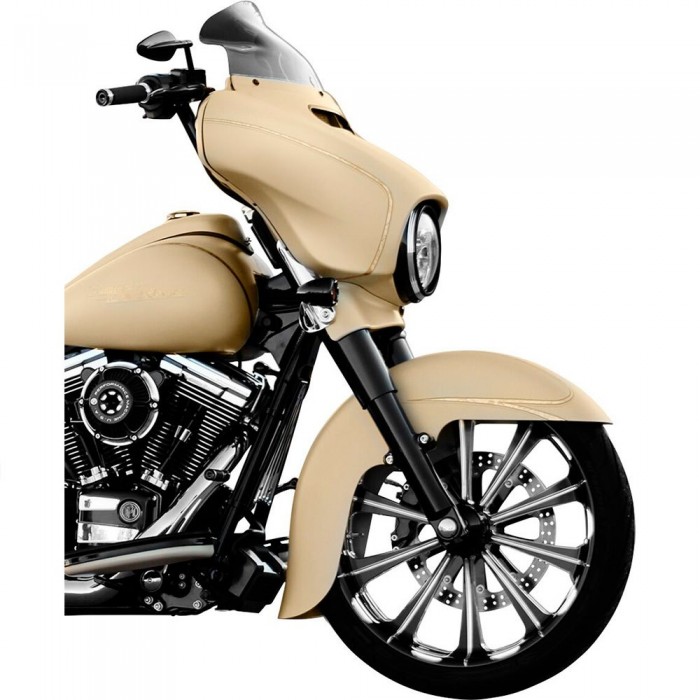 [해외]KLOCK WERKS Harley Davidson FLHT 1750 ABS Electra Glide Standard 107 19-22 KW050102102014 앞유리 9139381999 Dark Smoke