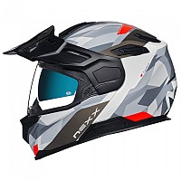 [해외]넥스 X.Vilijord Taiga 모듈형 헬멧 9139392944 White / Red