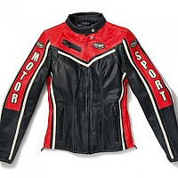 [해외]스피디 Motorsport 가죽 재킷 9139355753 Red / Ice / Black