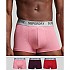 [해외]슈퍼드라이 Multi Triple Pack Underpant 복서 브리프 139137141 Burgundy / Red / Pink