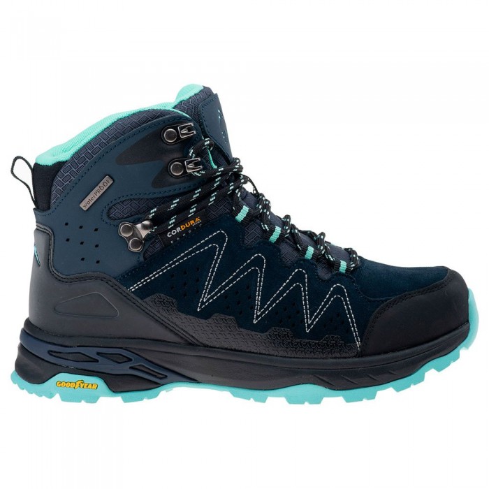 [해외]ELBRUS Eravica 미드 WP 등산화 4139333124 Blue Nights / Aruba Blue / Black