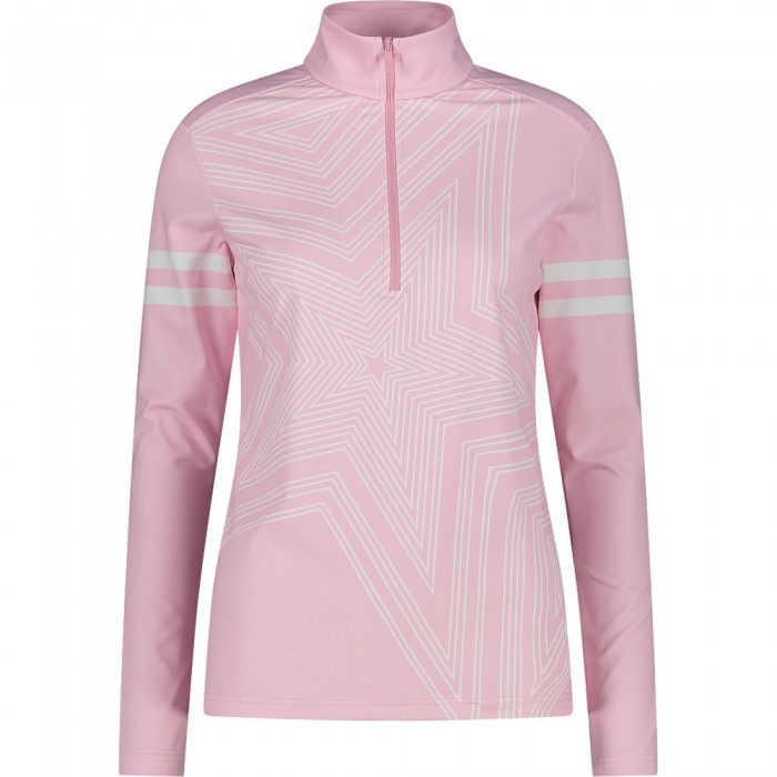 [해외]CMP Sweat 31L0826 하프 지퍼 플리스 4139195761 Pink