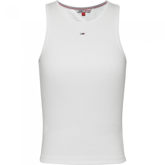 [해외]타미 진 Essential Rib 민소매 티셔츠 139307837 White