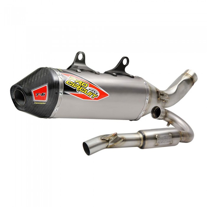 [해외]PRO CIRCUIT T-6 Husqvarna FC 250 19-21 Ref:0151925H 비인증된 완전 배기 시스템 9139389543 Titanium / Carbon