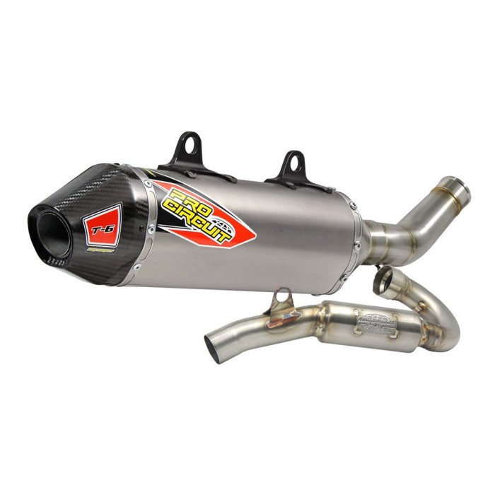 [해외]PRO CIRCUIT T-6 Husqvarna FC 450 17-18 Ref:0161745H 비인증된 완전 배기 시스템 9139389546 Titanium / Carbon