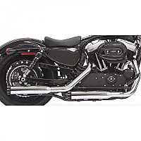 [해외]BASSANI XHAUST Harley Davidson Ref:1X27T 머플러 9139412858 Silver / Black