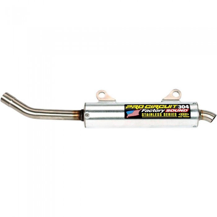 [해외]PRO CIRCUIT 304 Factory Honda CR 250 R 89-89 Ref:SH89250-304 비승인 오토바이 머플러 9139412893 Silver