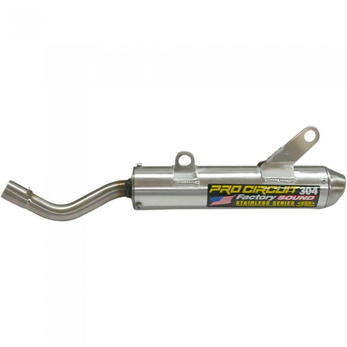 [해외]PRO CIRCUIT 304 Factory Suzuki RM 250 04-7 Ref:SS04250-SE 비승인 오토바이 머플러 9139412910 Silver