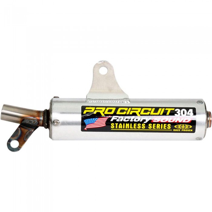 [해외]PRO CIRCUIT 304 Factory Suzuki RM 80 00-99 Ref:SS89080-304 비승인 오토바이 머플러 9139412911 Silver