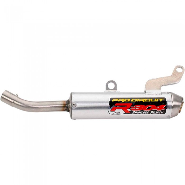 [해외]PRO CIRCUIT R-304 Shorty Yamaha YZ 250 02-23 Ref:SY03250-RE 비승인 오토바이 머플러 9139412940 Silver