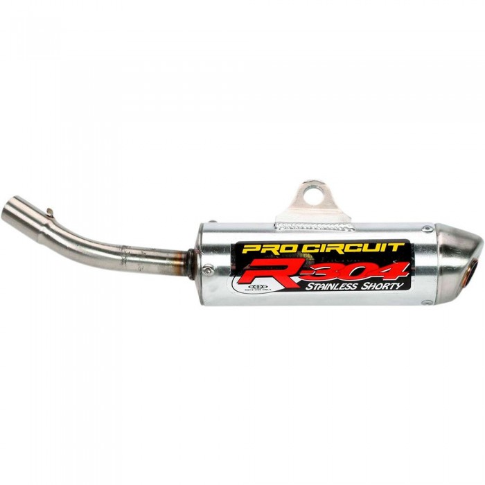 [해외]PRO CIRCUIT R-304 Shorty Yamaha YZ 80 00-99 Ref:SY93080-RE 비승인 오토바이 머플러 9139412941 Silver