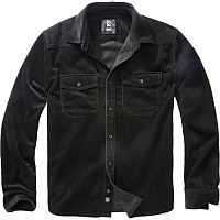 [해외]BRANDIT Corduroy Classic Long Sleeve Shirt 4139420821 Black
