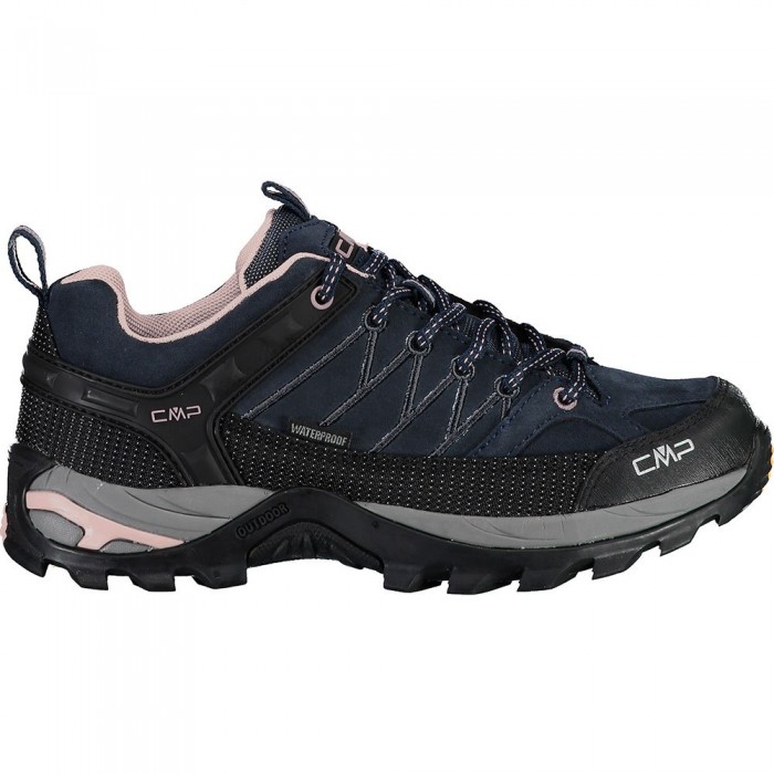 [해외]CMP Rigel Low WP 3Q13246UG 하이킹화 4138713830 Asphalt / Anthracite / Rose