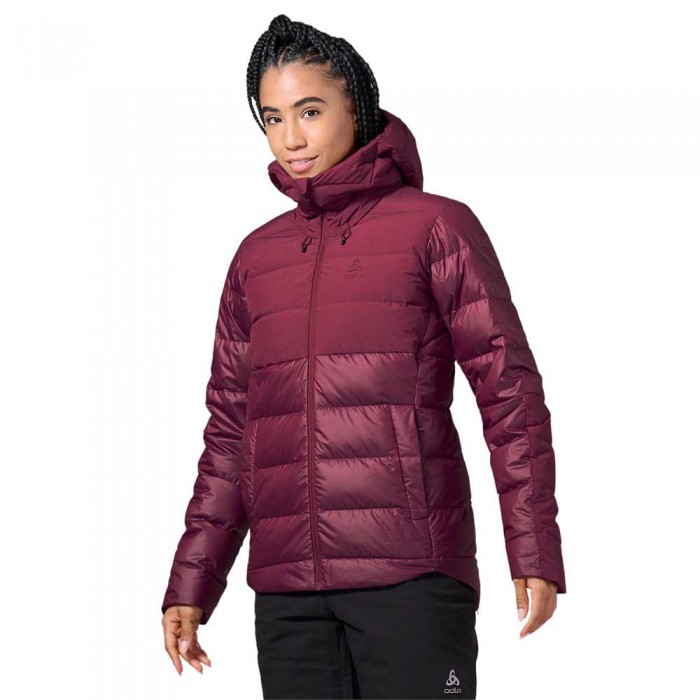 [해외]오들로 Severin N-Thermic Hooded 자켓 4139294402 Raspberry Fudge