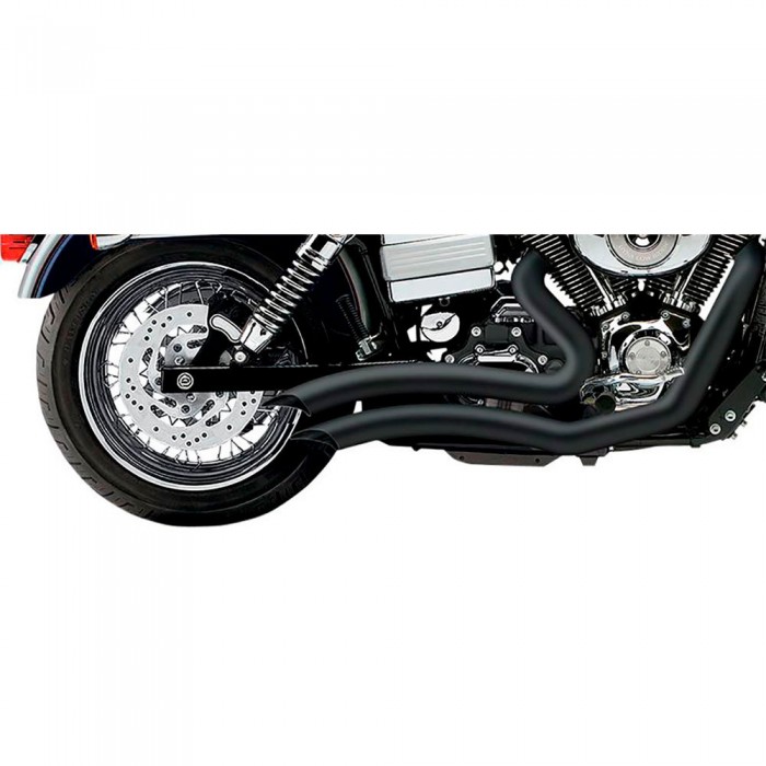 [해외]COBRA Speedster Swept 2-1 Harley Davidson 6227B 비인증된 완전 배기 시스템 9138835776 Matt Black