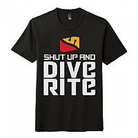 [해외]다이브라이트 Shut Up And Dive Rite 반팔 티셔츠 10139380812 Black