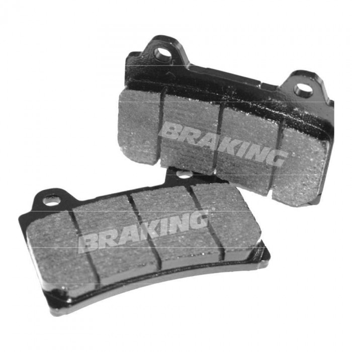 [해외]BRAKING 746SM1 Semi-Metallic 브레이크 패드 9139442318 Silver