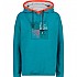 [해외]CMP Sweat Fix Hood 32E0466 후드티 4139208175 Lagoon Melange