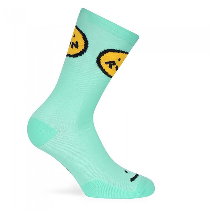 [해외]PACIFIC SOCKS Smile Run Half 긴 양말 1139471267 Turquoise