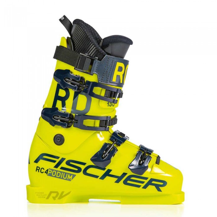 [해외]FISCHER RC4 Podium RD 130 알파인 스키 부츠 5138343585 Yellow