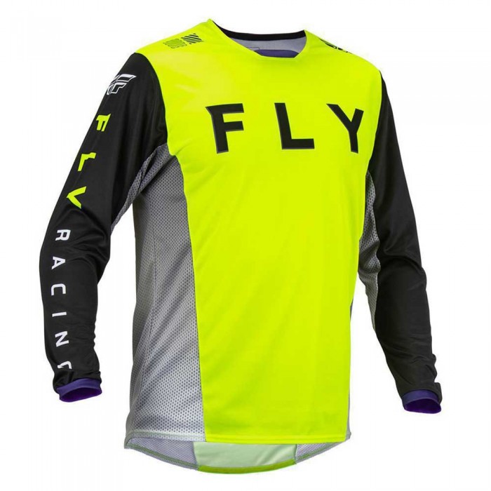 [해외]FLY MX Kinetic Fuel 긴팔 티셔츠 9139470078 Hi-Vision / Black