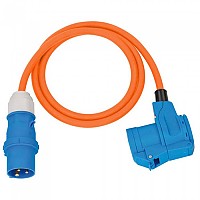 [해외]BRENNENSTUHL IP44 To Safety Contact Adapter 1.5 m 4138312854 Orange / Blue